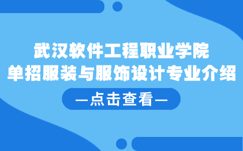 武漢軟件工程職業學院單招